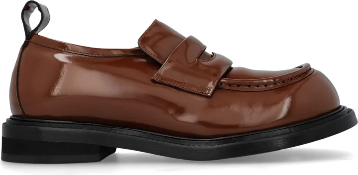 'Loafers' Type Shoes, , - Brown