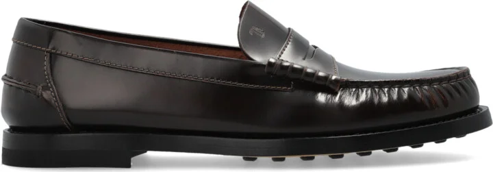 Loafers Type Shoes, , - Brown