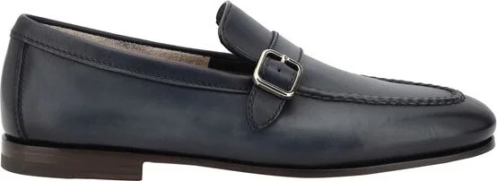 Loafers with a single Men's buckle