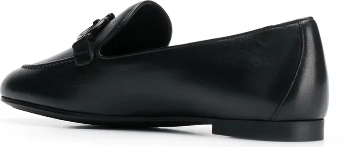 Loafers With Buckle Detail - Image 3