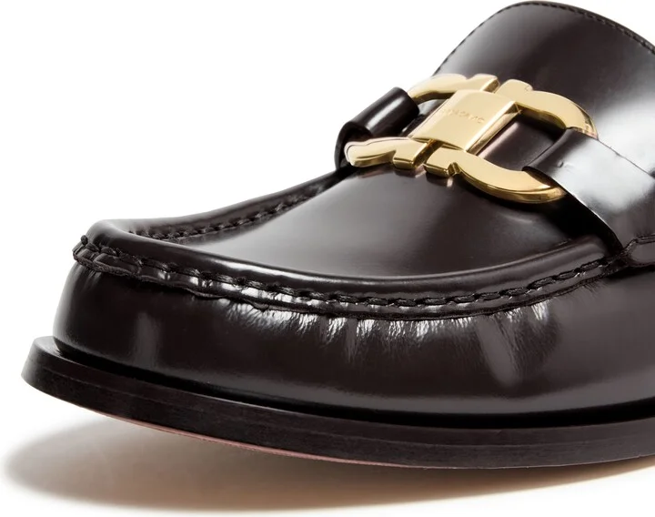 Loafers with Gancini ornament - Image 7