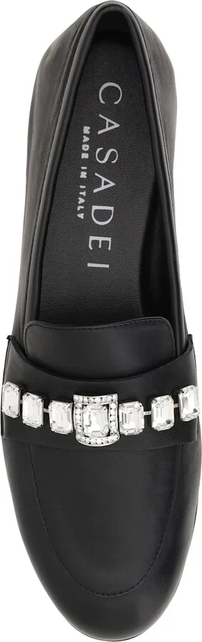 Loafers With Sparkling Embellishments - Image 4