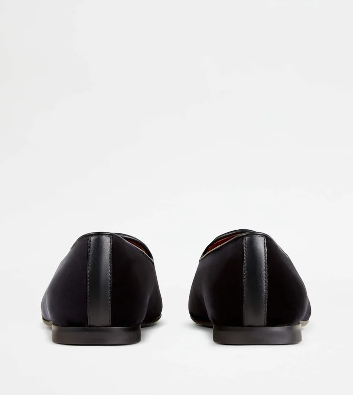 Loafers with Tassels in Velvet - Image 3