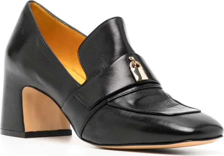 Lock 70mm leather pumps - Image 2
