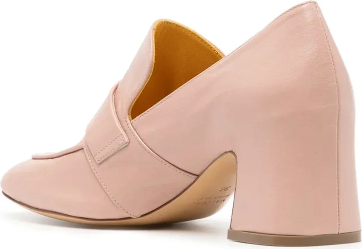 Lock 70mm leather pumps - Image 3