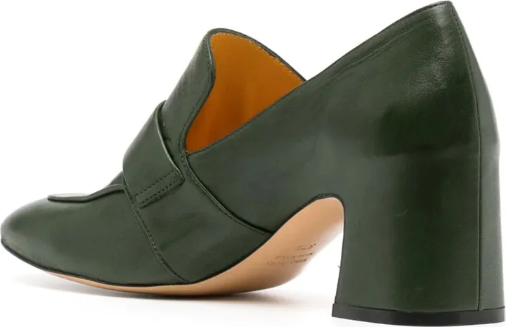Lock 70mm leather pumps - Image 3