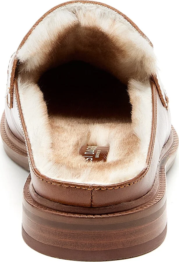 Lock Faux Shearling Lined Mule - Image 2