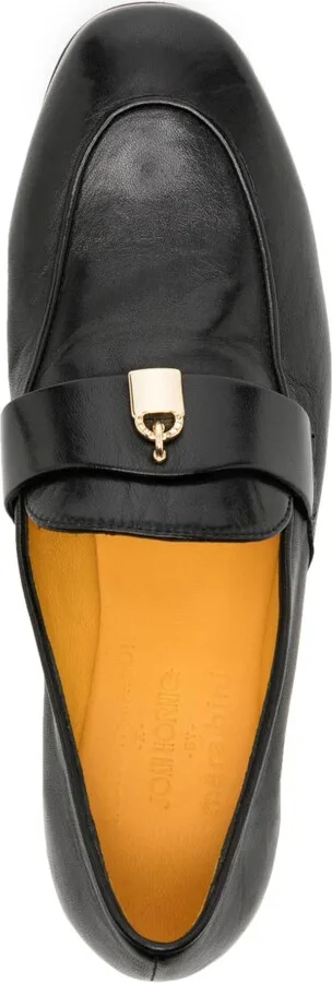 Lock leather loafers - Image 4