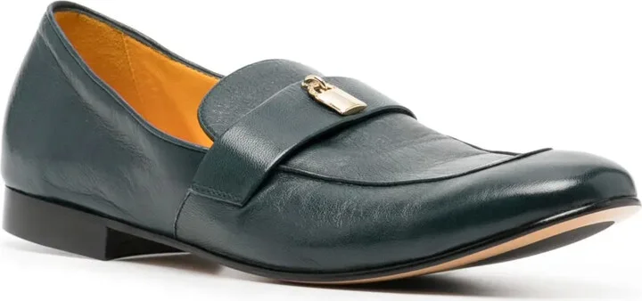 Lock leather loafers - Image 2