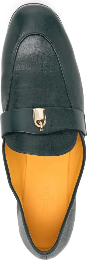 Lock leather loafers - Image 4