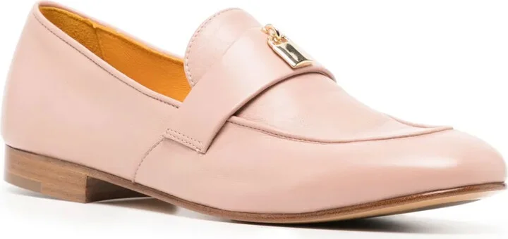 Lock leather loafers - Image 2