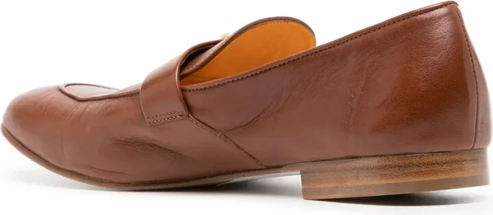 Lock leather loafers - Image 3