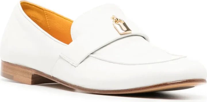 Lock leather loafers - Image 3