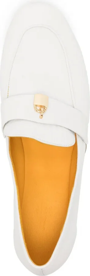 Lock leather loafers - Image 4