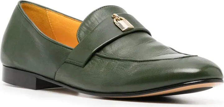 Lock leather loafers - Image 2
