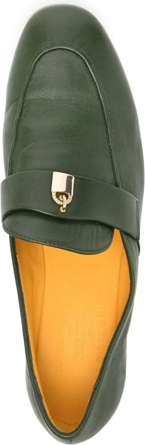 Lock leather loafers - Image 4