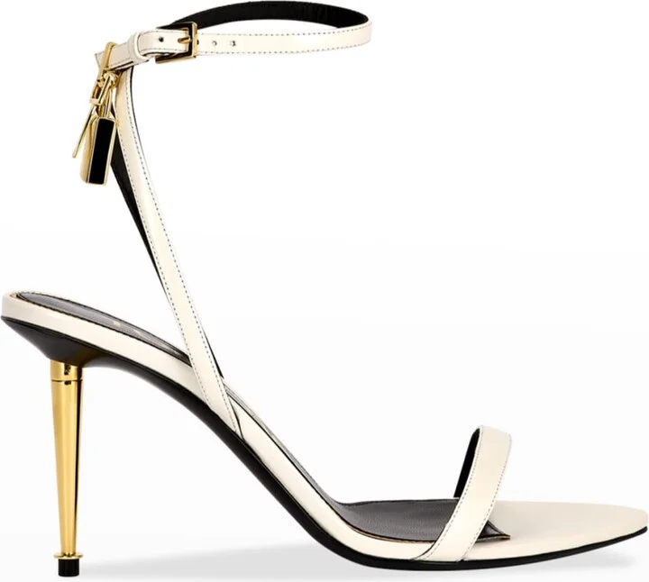 Lock Leather Sandals - Image 5