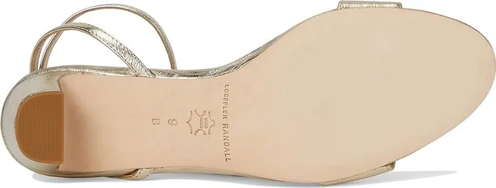 Loeffler Randall Alice Women's Sandals Champagne : 6 B - Medium, Leather - Image 3