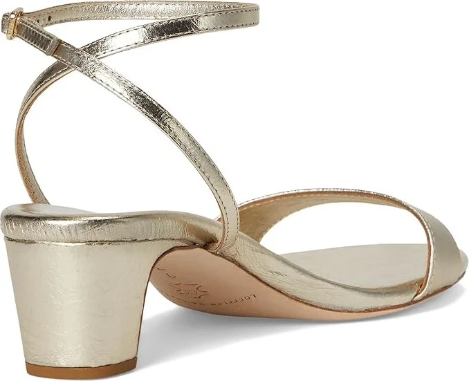 Loeffler Randall Alice Women's Sandals Champagne : 6 B - Medium, Leather - Image 4
