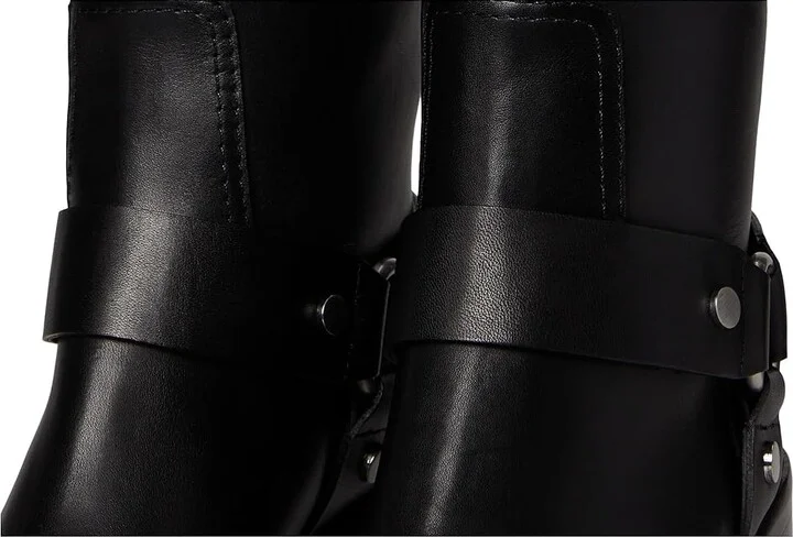 Loeffler Randall Audrey Engineer Tall Boot Women's Boots Black : 6 B - Medium, Leather - Image 7