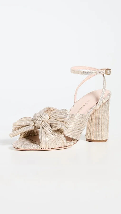Loeffler Randall Camellia Knot Mules with Ankle Strap - Image 5