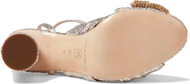 Loeffler Randall Camellia Women's Shoes Champagne : 5 B - Medium, Textile - Image 3
