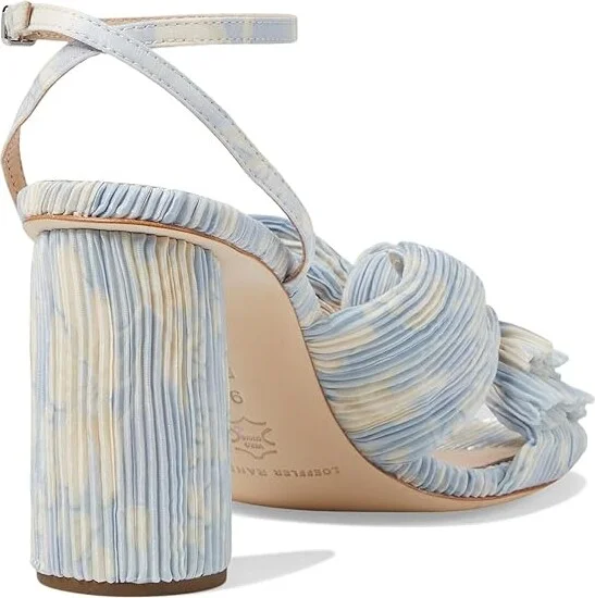 Loeffler Randall Camellia Women's Shoes Dusty Blue Floral : 11 B - Medium, Textile - Image 4