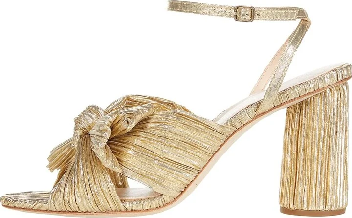Loeffler Randall Camellia Women's Shoes Gold : 5 B - Medium, Textile - Image 6