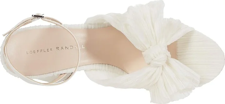Loeffler Randall Camellia Women's Shoes Pearl : 5 B - Medium, Textile - Image 2