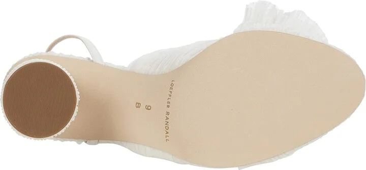 Loeffler Randall Camellia Women's Shoes Pearl : 5 B - Medium, Textile - Image 3