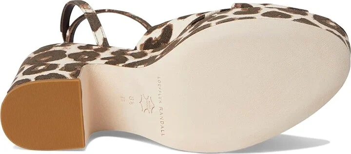 Loeffler Randall Chunky Platform Sandals Women's Wedge Shoes Leopard : 9 B - Medium - Image 3