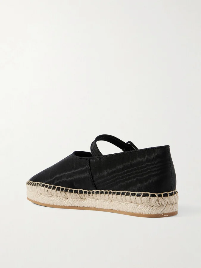 Loeffler Randall - Clover Moire Mary Jane Espadrilles - Black - Image 3