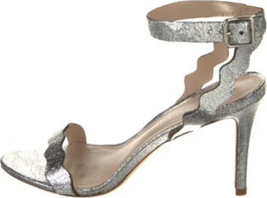 Metallic, Pattern Prints, Silver