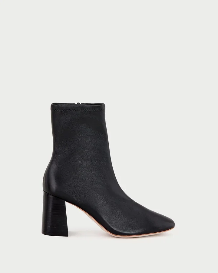 Loeffler Randall Elise Black Stretch Bootie