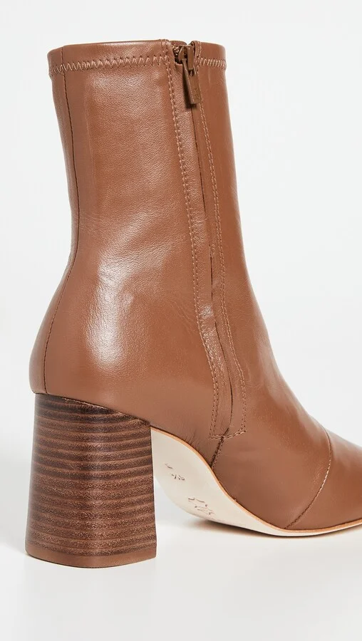 Loeffler Randall Elise Slim Ankle Booties With Block Heel - Image 3