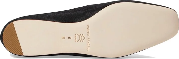 Loeffler Randall Ginger Mary Jane Flat Women's Shoes Black/Black : 5 B - Medium, Leather - Image 3
