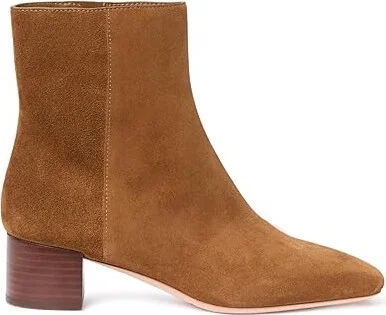 Loeffler Randall Ginny Square Toe Ankle Boot Women's Boots Cacao : 5 B - Medium, Leather - Image 4