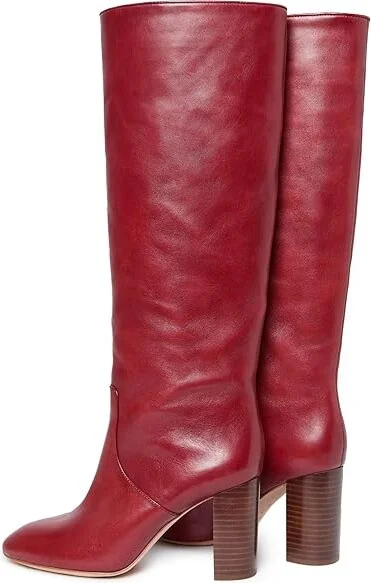 Loeffler Randall Goldy Women's Shoes Wine : 5.5 B - Medium, Leather - Image 2