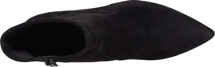 Loeffler Randall Isla Slim Ankle Bootie Women's Shoes Black 1 : 9 B - Medium, Suede - Image 2