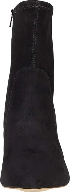Loeffler Randall Isla Slim Ankle Bootie Women's Shoes Black 1 : 9 B - Medium, Suede - Image 5