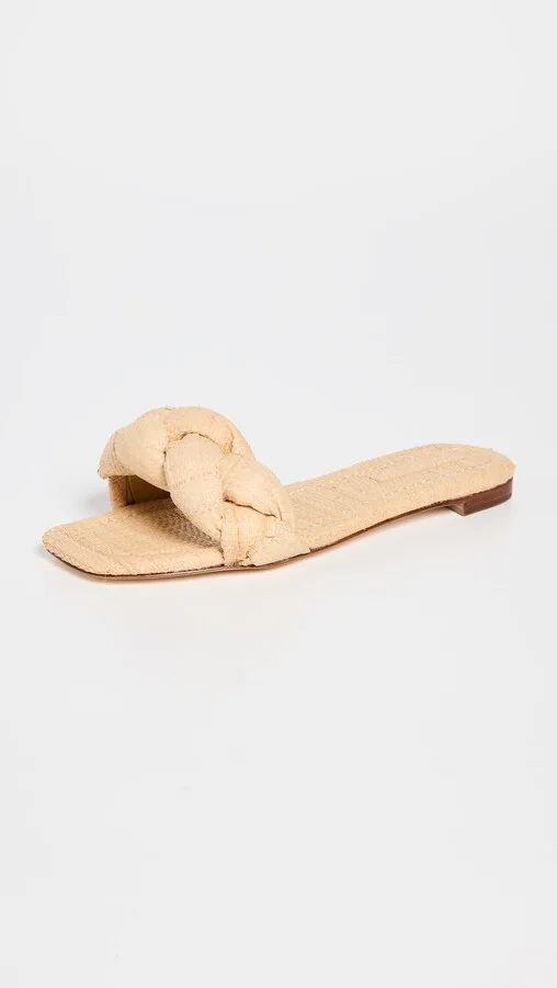Loeffler Randall Joanna Braided Band Flat Sandals - Image 2