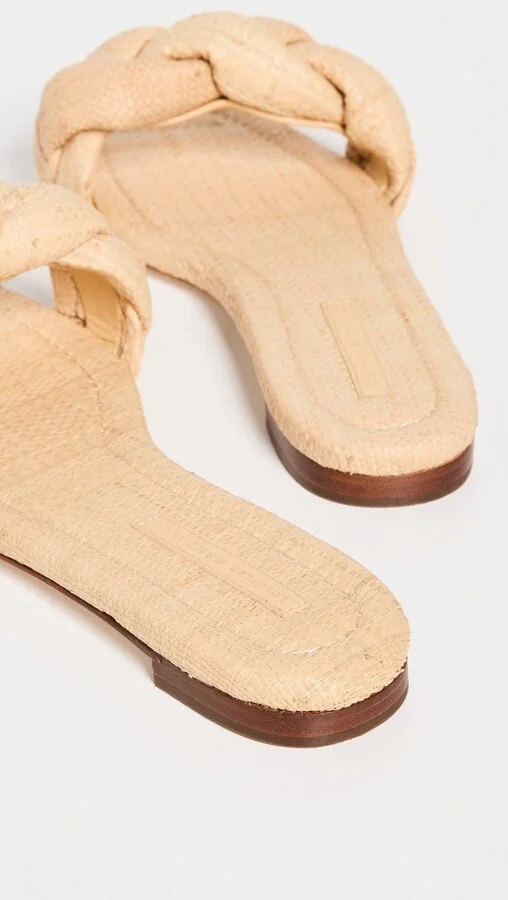 Loeffler Randall Joanna Braided Band Flat Sandals - Image 4
