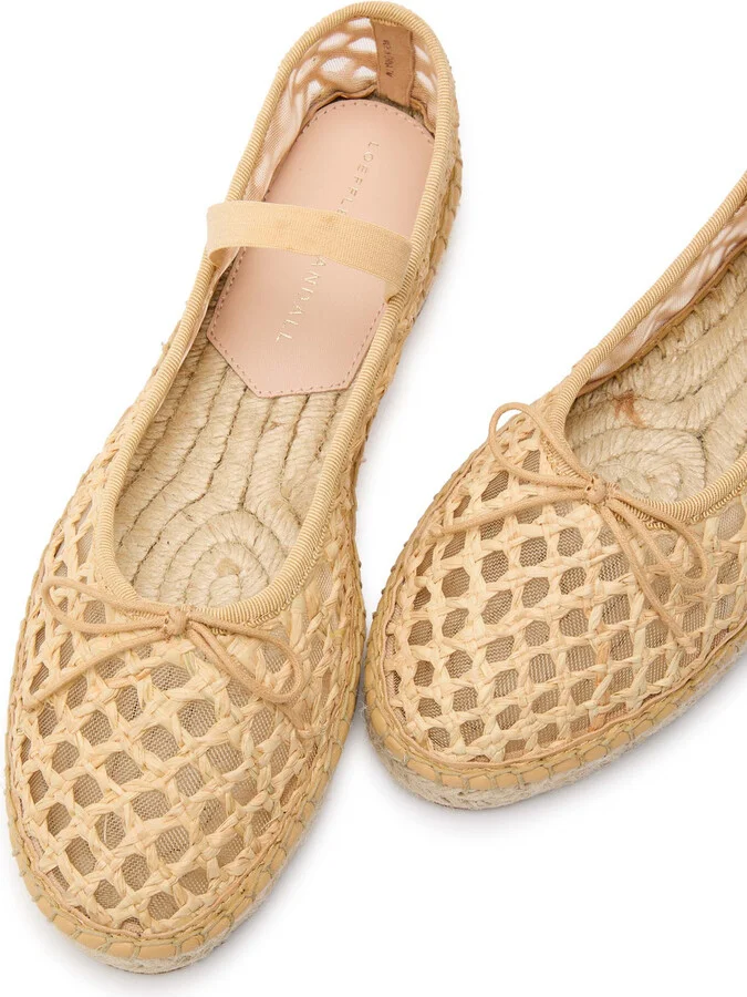Loeffler Randall Kayla Raffia Ballet Flats - Image 3
