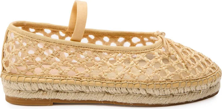 Loeffler Randall Kayla Raffia Ballet Flats
