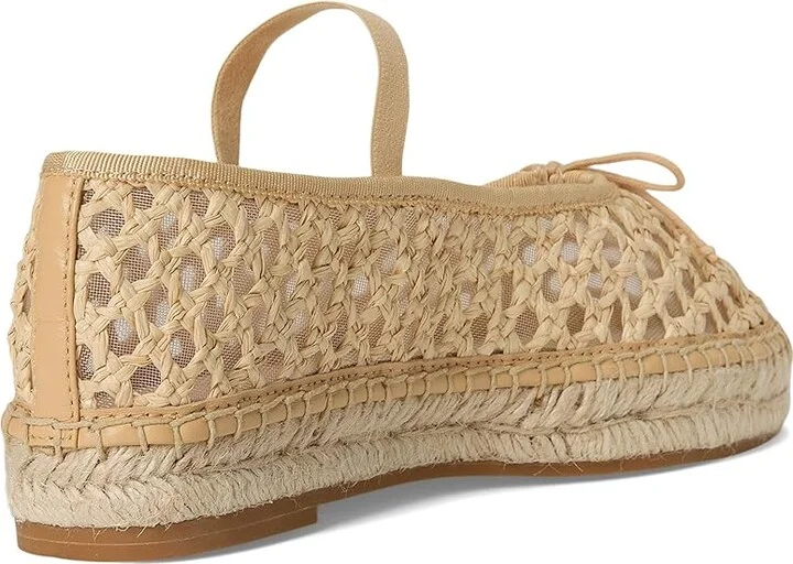 Loeffler Randall Kayla Women's Flat Shoes Natural : 12 B - Medium, Mesh/Textile - Image 4