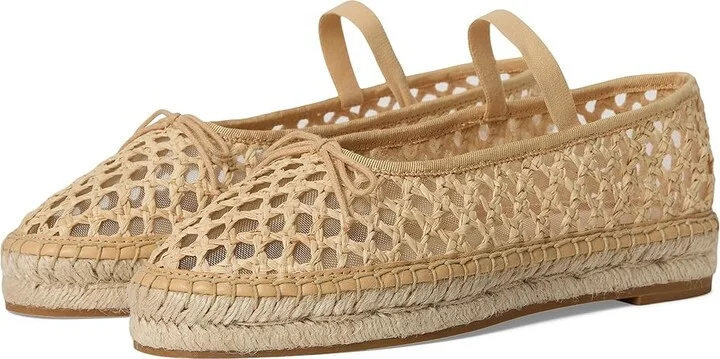 Loeffler Randall Kayla Women's Flat Shoes Natural : 12 B - Medium, Mesh/Textile