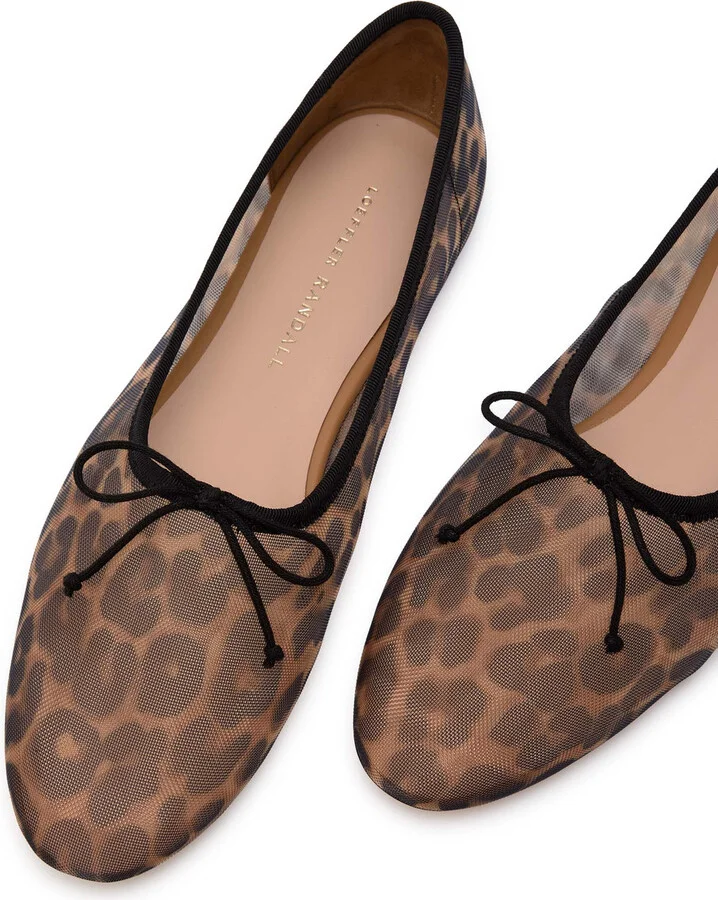 Loeffler Randall Landon Leopard-print Ballet Flat - Image 3