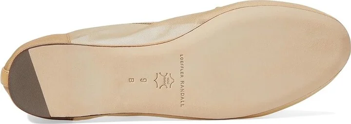 Loeffler Randall Landon Women's Flat Shoes Caramel : 9 B - Medium, Mesh/Textile - Image 3