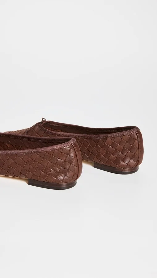 Loeffler Randall Landry Woven Leather Ballet Flats - Image 5