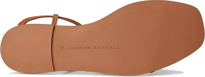 Loeffler Randall Lara Strappy Flat Sandals with Ball Women's Wedge Shoes Black : 8.5 B - Medium, Leather - Image 9